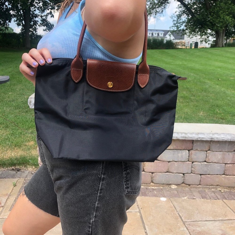 NWOT Longchamp Small Le Pliage Nylon Shoulder Tote